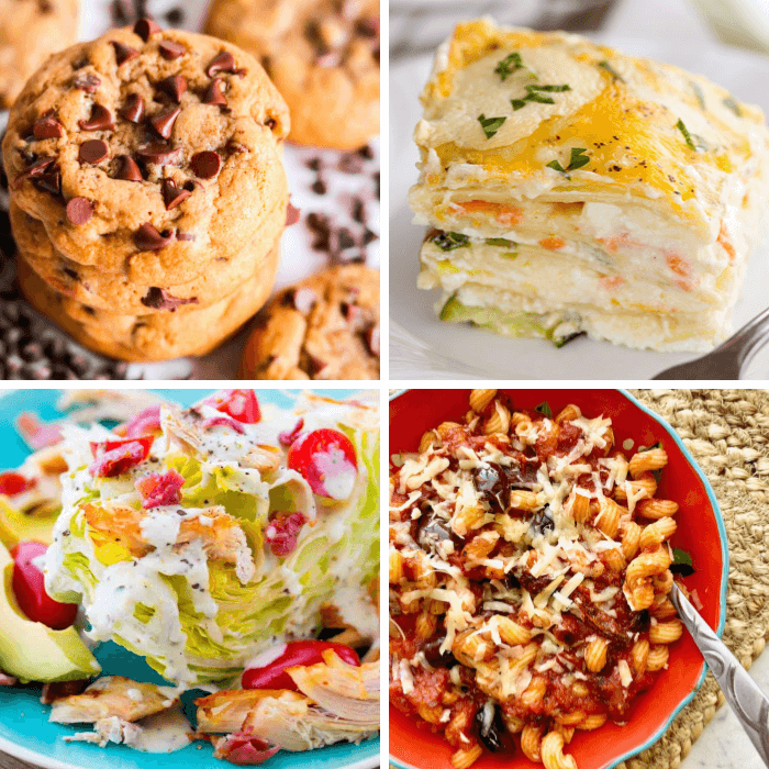 Meal Plan Monday 205 Vegetable Lasagna and more great recipe ideas
