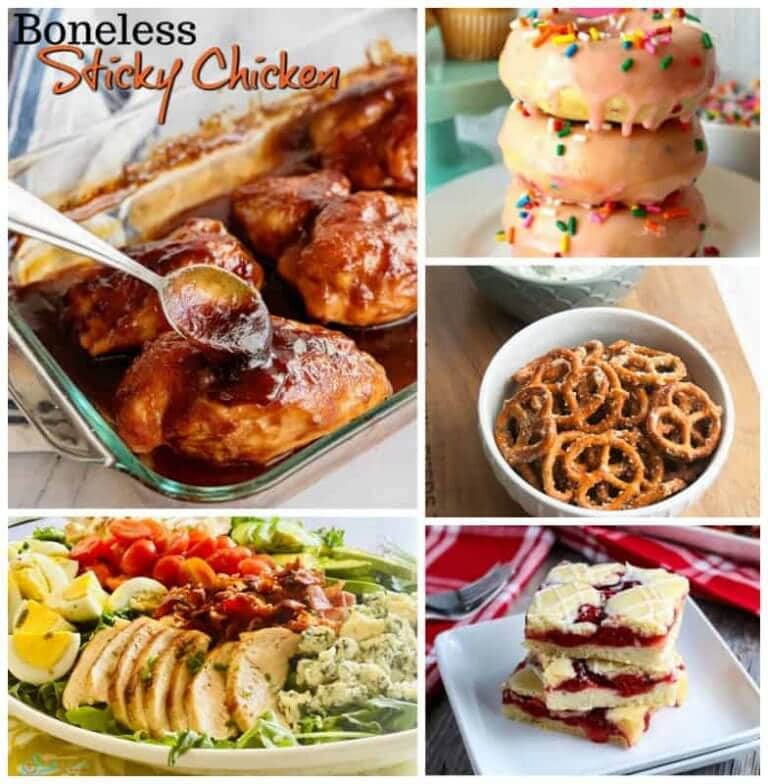 Meal Plan Monday 221 cover photo showing featured recipes