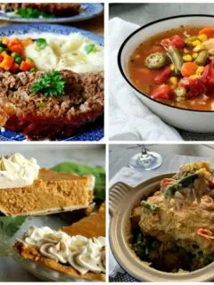 Meal Plan Monday 239 Collage of featured recipes