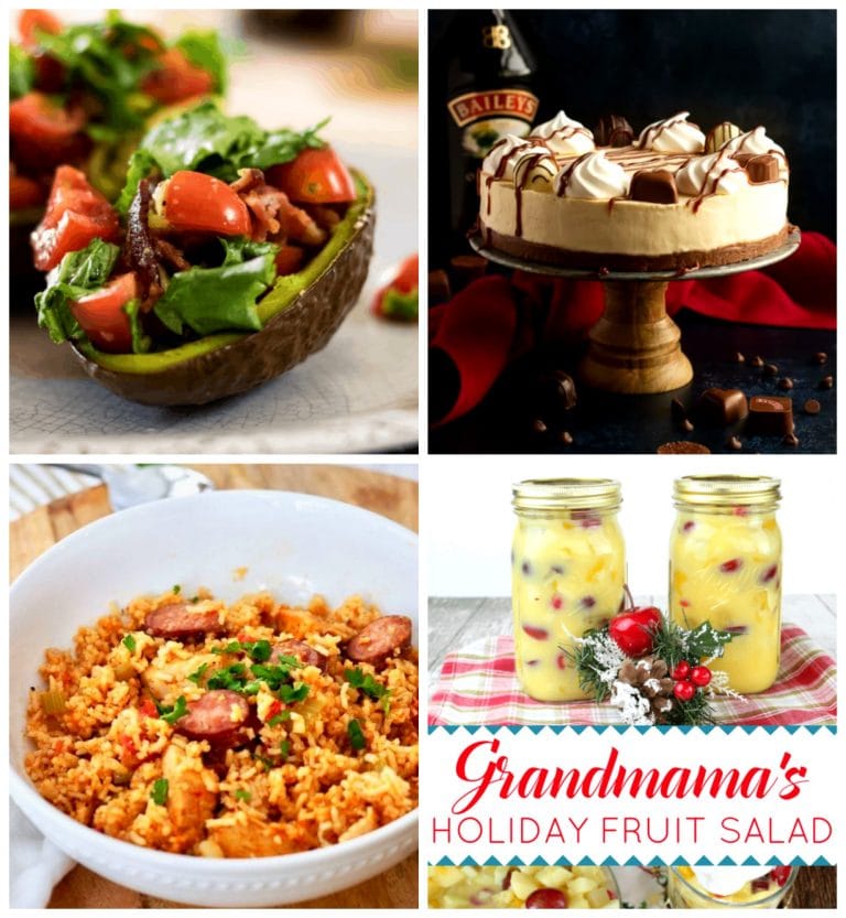 Meal Plan Monday 246 Collage of Featured Recipes