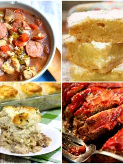 Meal Plan Monday 253 Collage of Featured Recipes