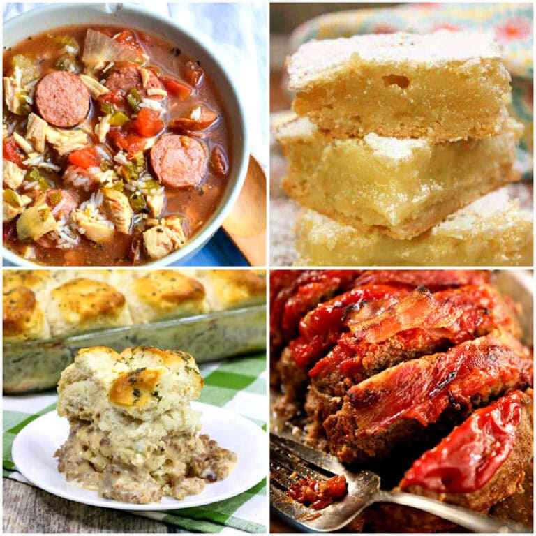 Meal Plan Monday 253 Collage of Featured Recipes