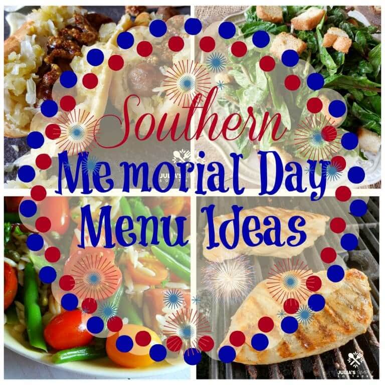 Southern Memorial Day Recipe Ideas and Menu Planning