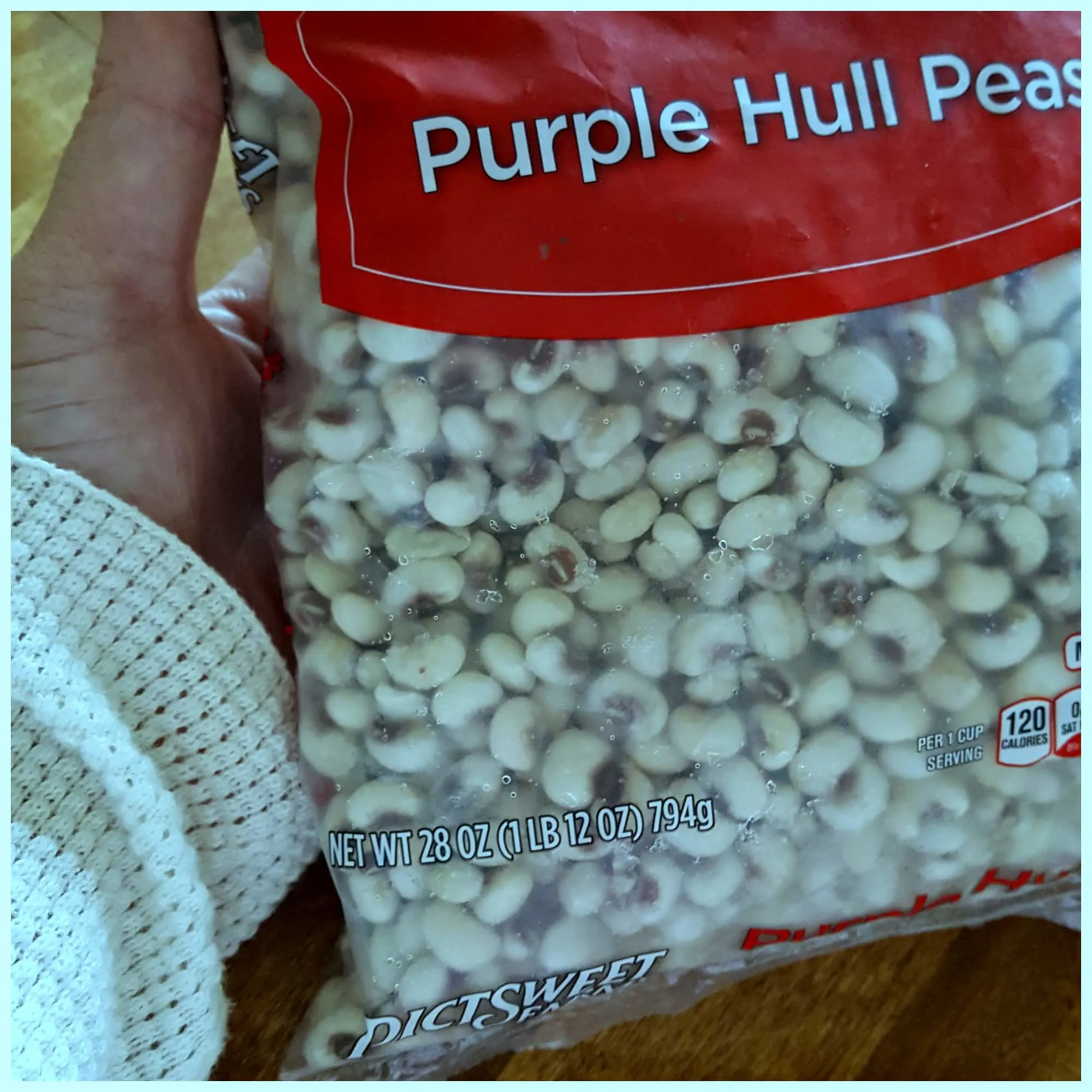 Fresh Frozen Purple Hull Peas