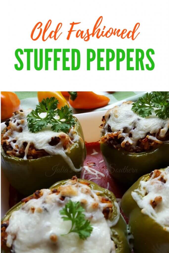 Classic Stuffed Peppers Recipe - Julias Simply Southern