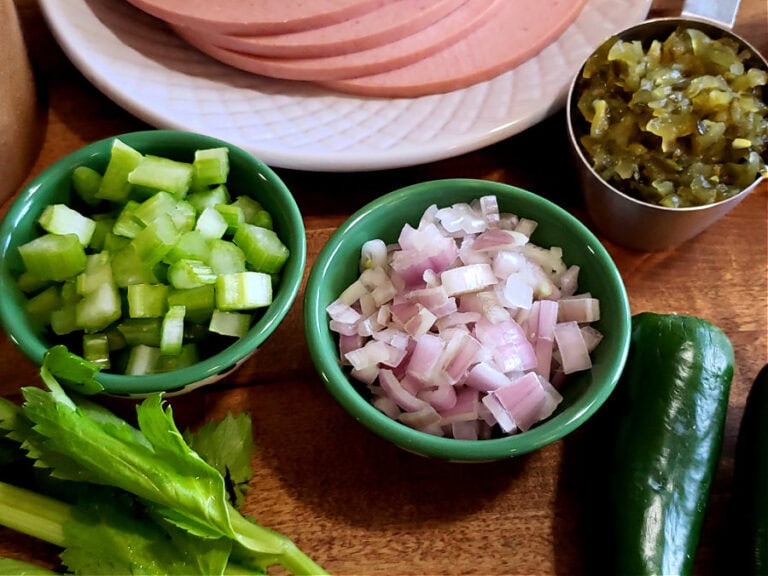 Simple Old Fashioned Bologna Salad Recipe Julias Simply Southern