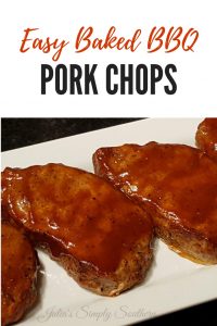 Oven Baked BBQ Pork Chops - Julias Simply Southern