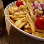 colonial pasta salad recipe made with salad dressing