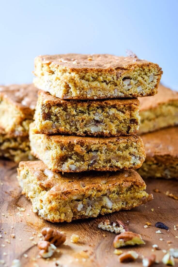 Pecan Chewy Cake - Soulfully Made