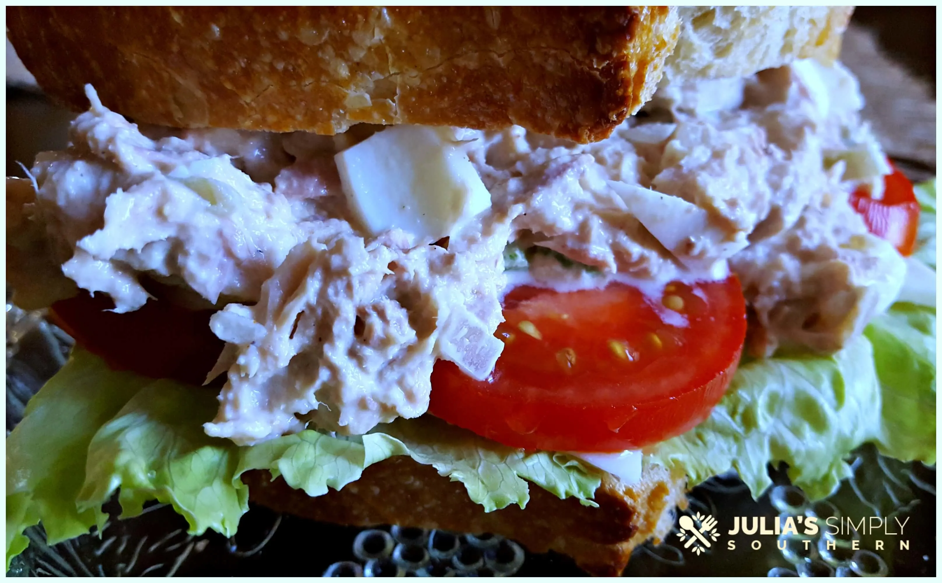 Perfect tuna salad sandwich