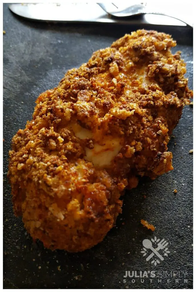 Healthy air fried chicken - no oil - crisp, low carb and delicious