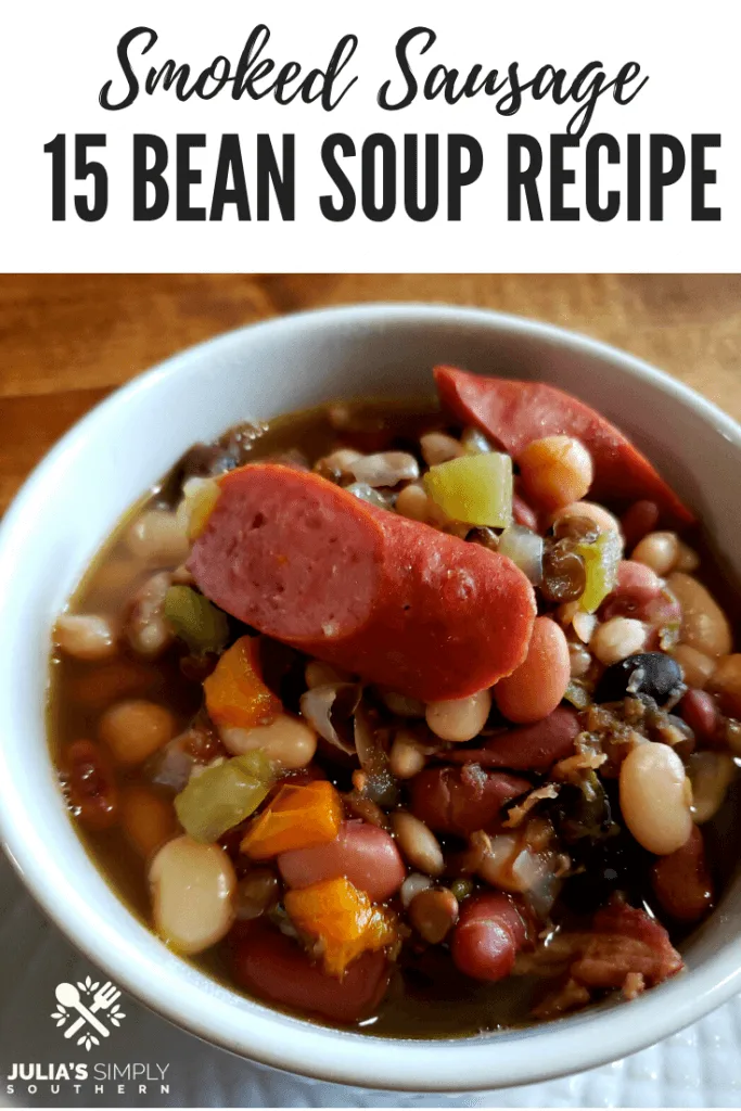 classic 15 bean soup recipe Pinterest 