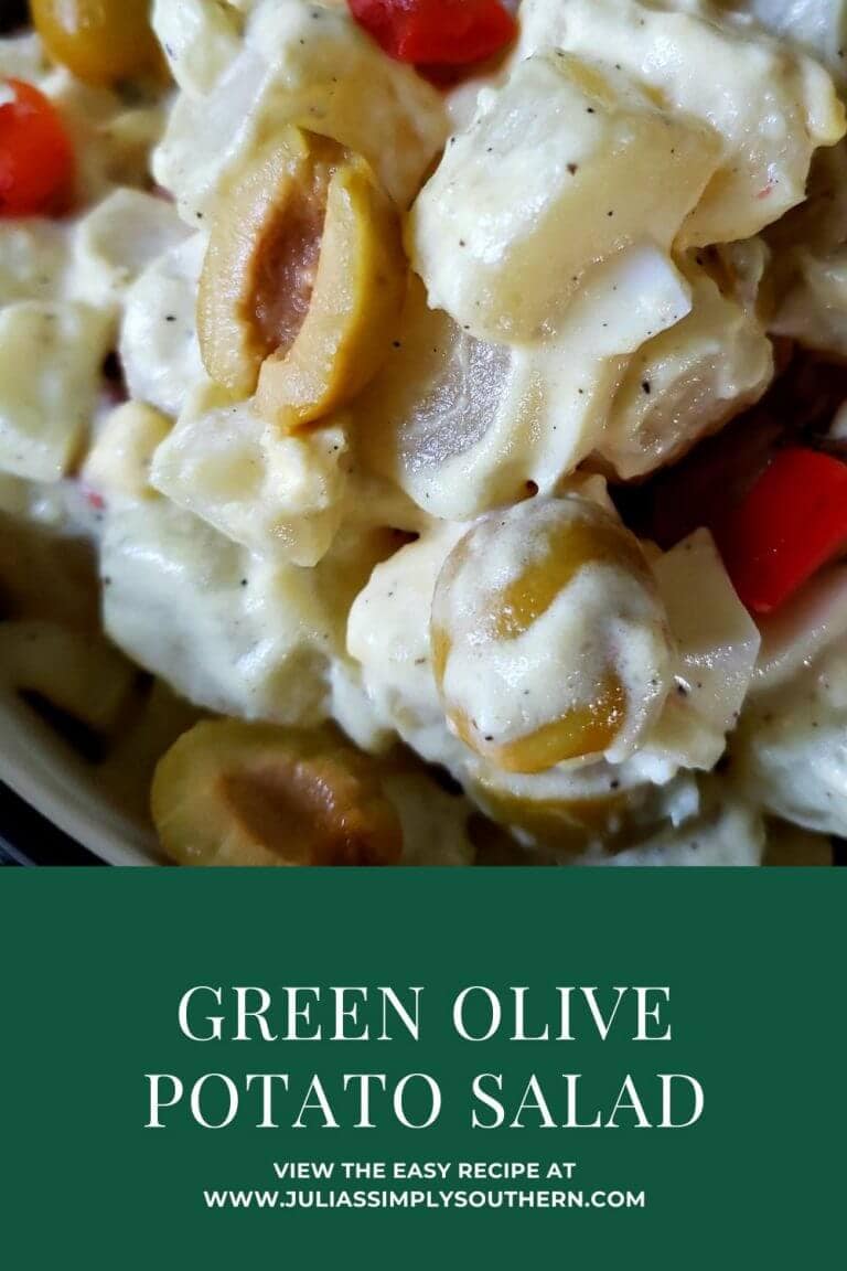 Green Olive Potato Salad Recipe Julias Simply Southern