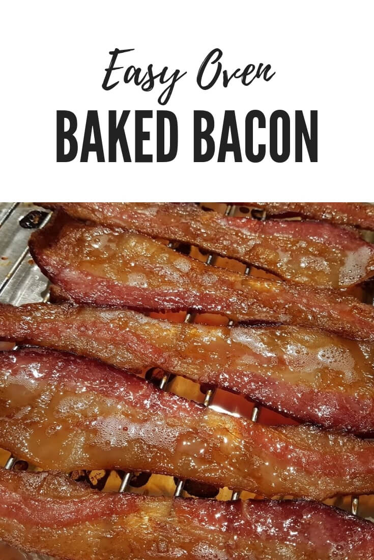 How to cook delicious and crispy bacon in the oven, with less mess and easy clean up #bacon #easy