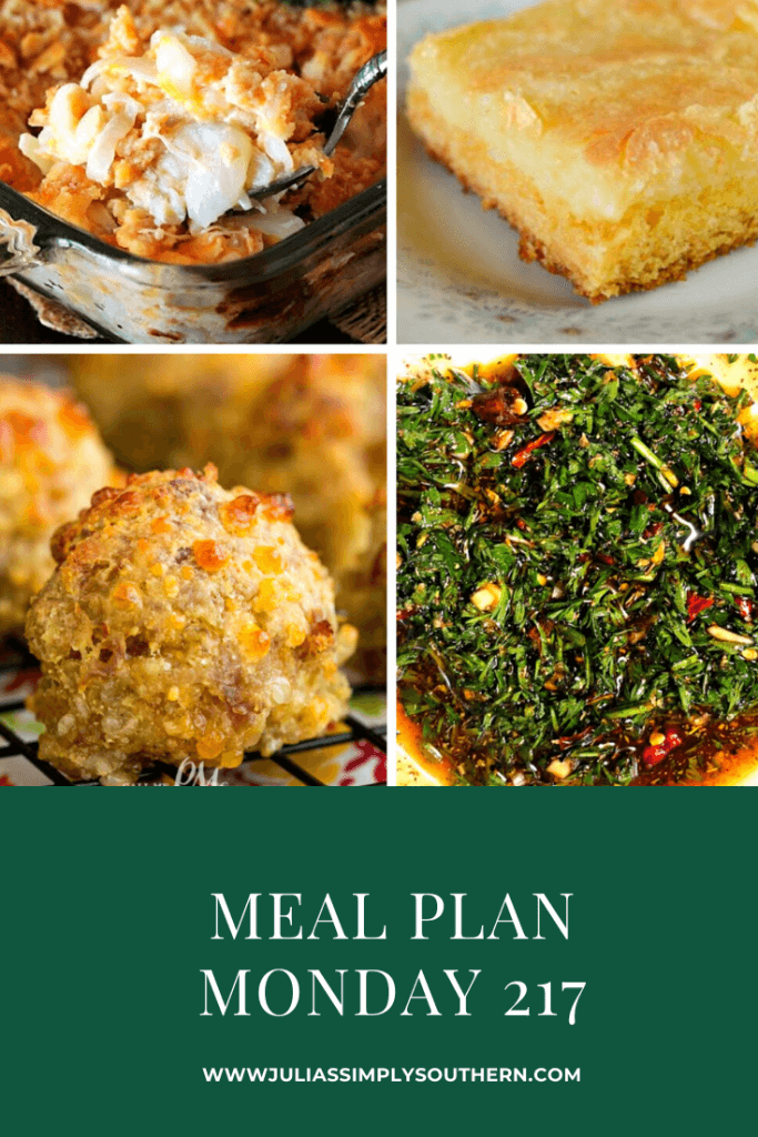 Meal Plan Monday Pinterest Image