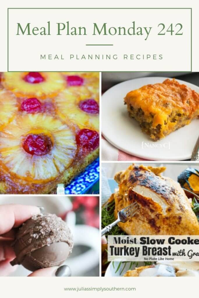 meal plan Monday 242 Pinterest