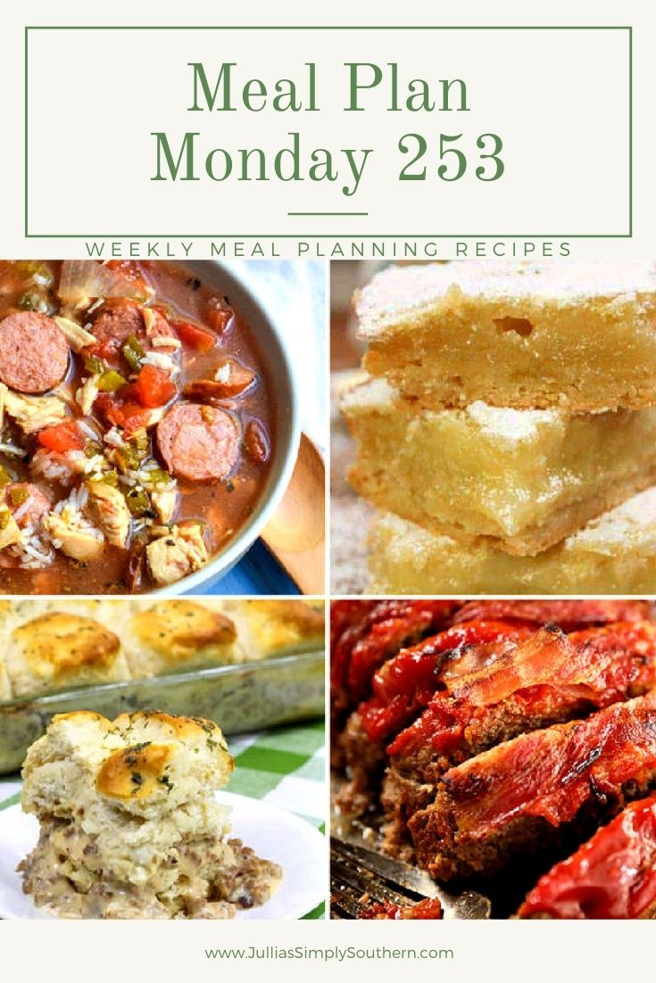 Meal Plan Monday 253 - Julias Simply Southern - Biscuits/Gravy Casserole