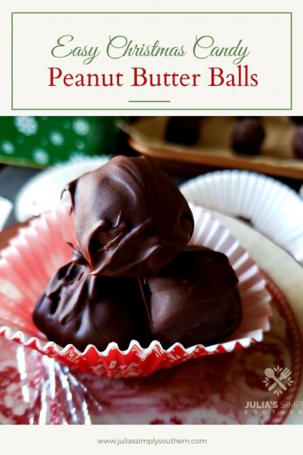 Old Fashioned Peanut Butter Balls Recipe - Julias Simply Southern