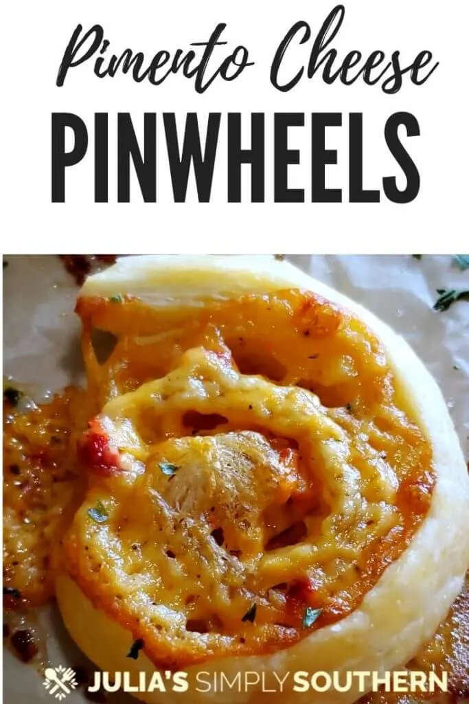 Pinterest - Baked Pimento Cheese Pinwheel appetizers
