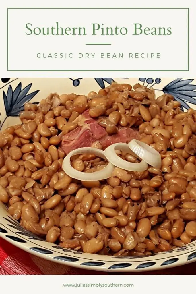 Southern Pinto Beans Recipe