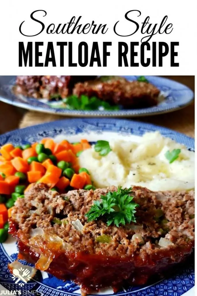 Pinterest Image for Meatloaf Recipe