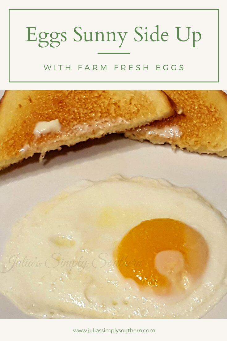 Pristine Sunny-Side Up Eggs Recipe