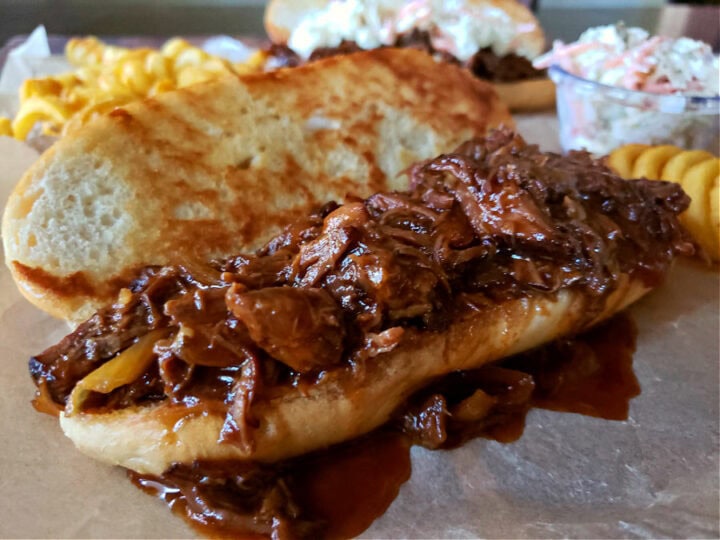 Easy Crock Pot BBQ Beef Sandwiches Julias Simply Southern