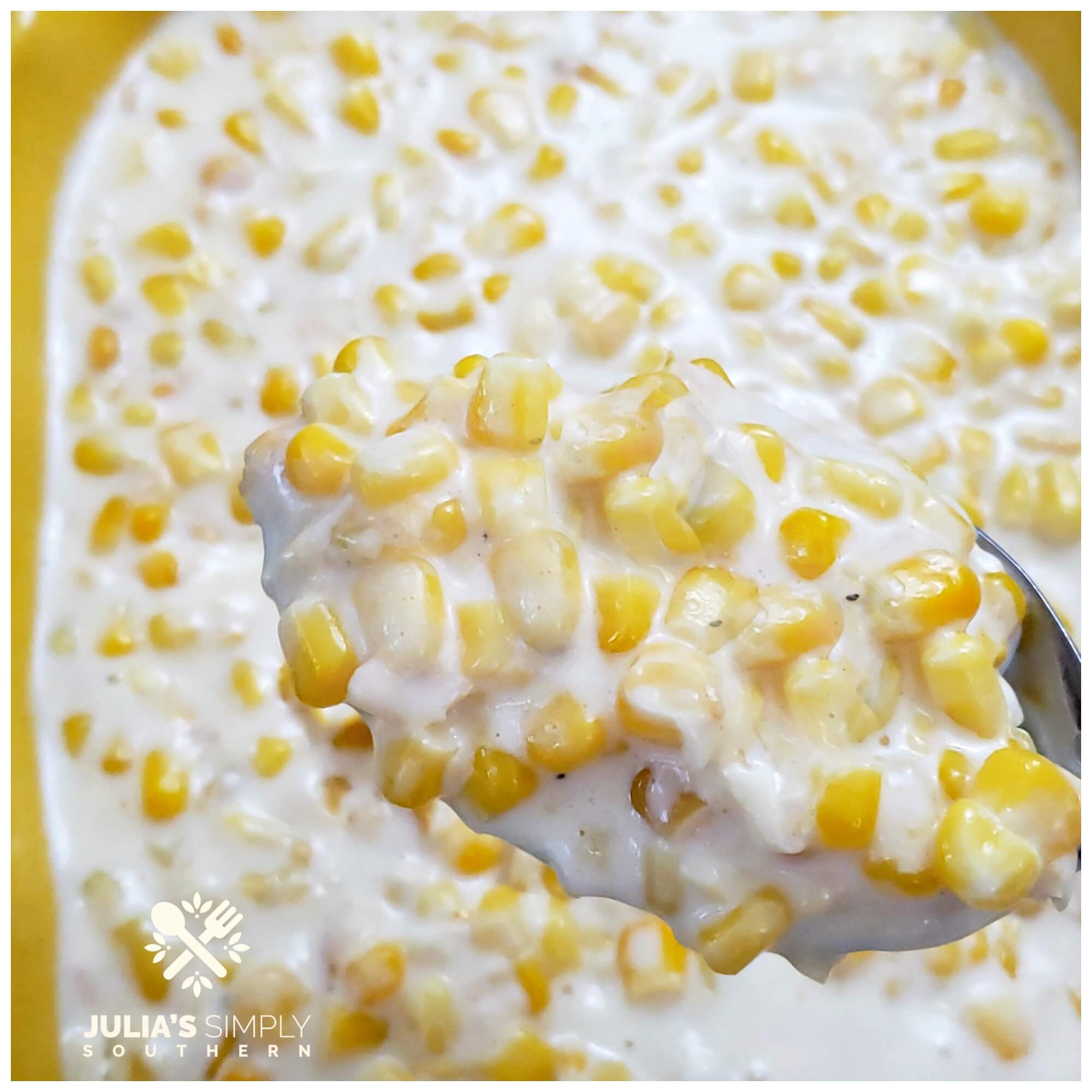 Easy Crock Pot Creamed Corn Julias Simply Southern