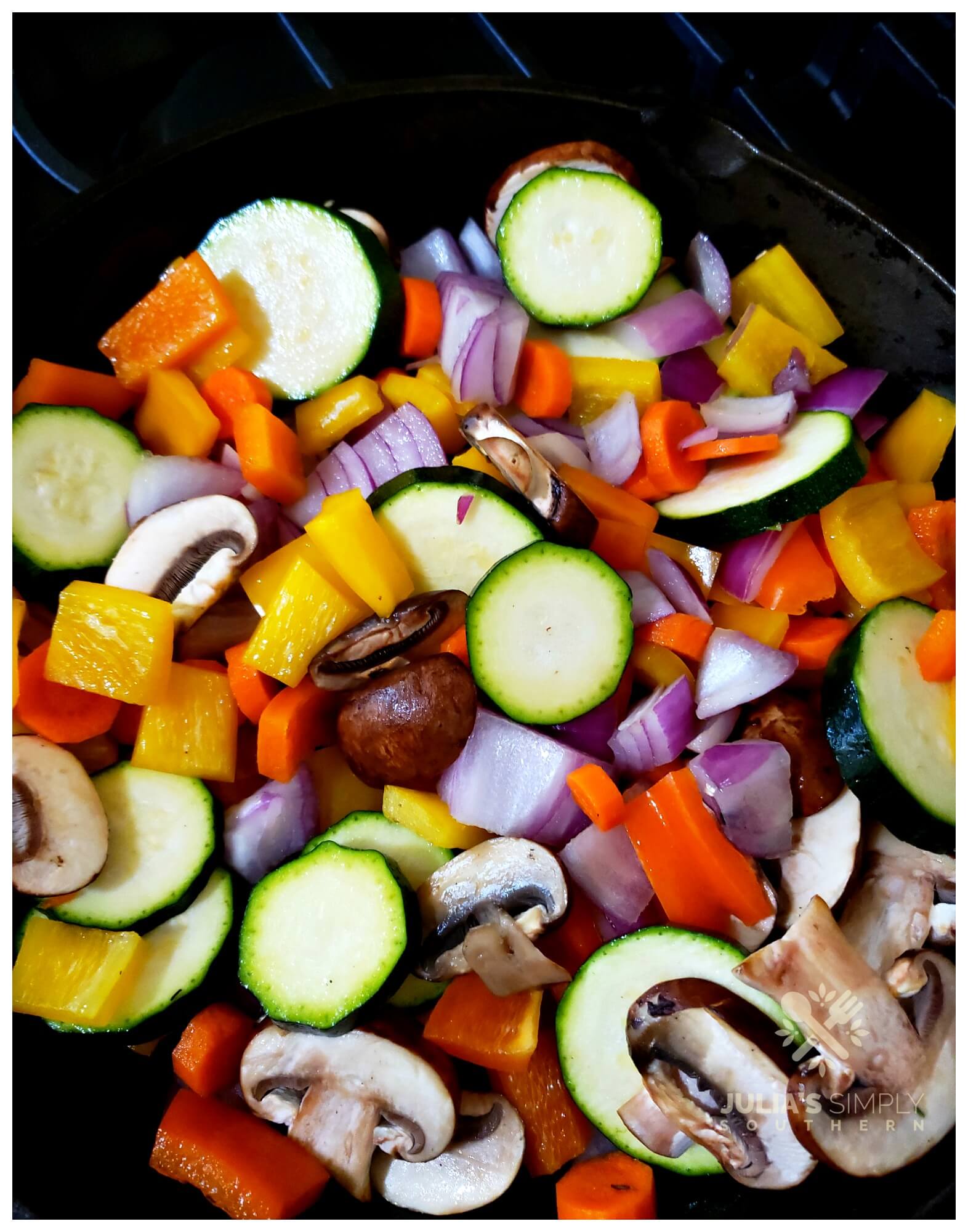 Roasted Vegetable Medley with Parmesan Julias Simply Southern