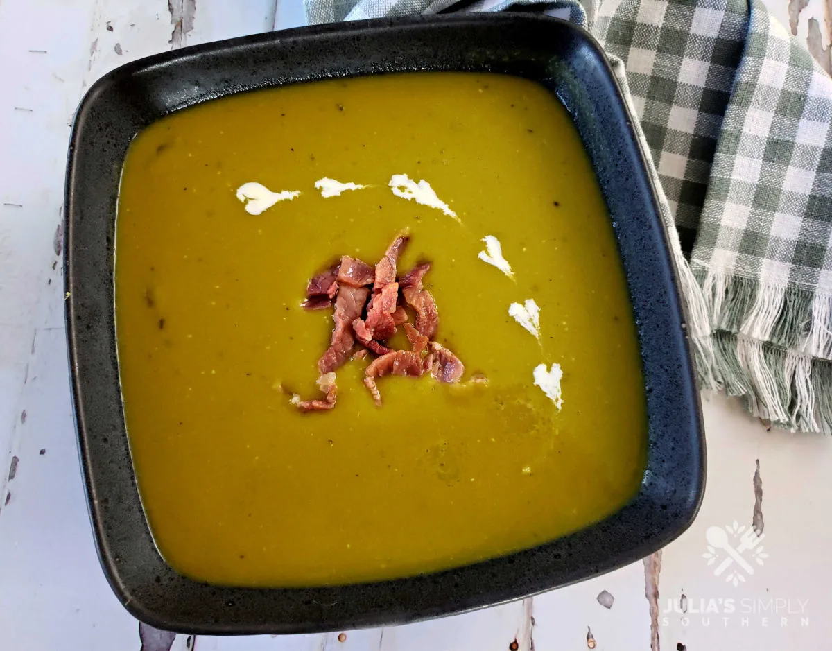 Mama's Homemade Split Pea Soup - Cali Girl In A Southern World