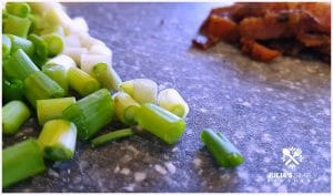 Scallions and Bacon