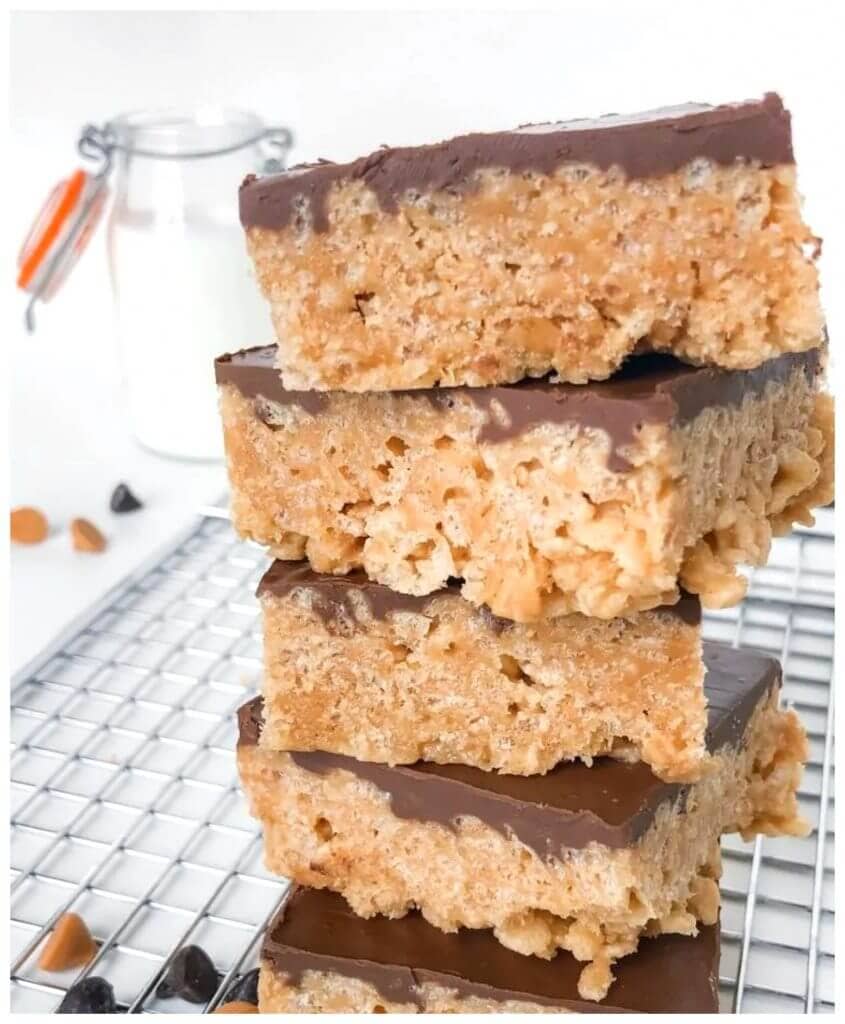 Scotcheroo Bars Homemade