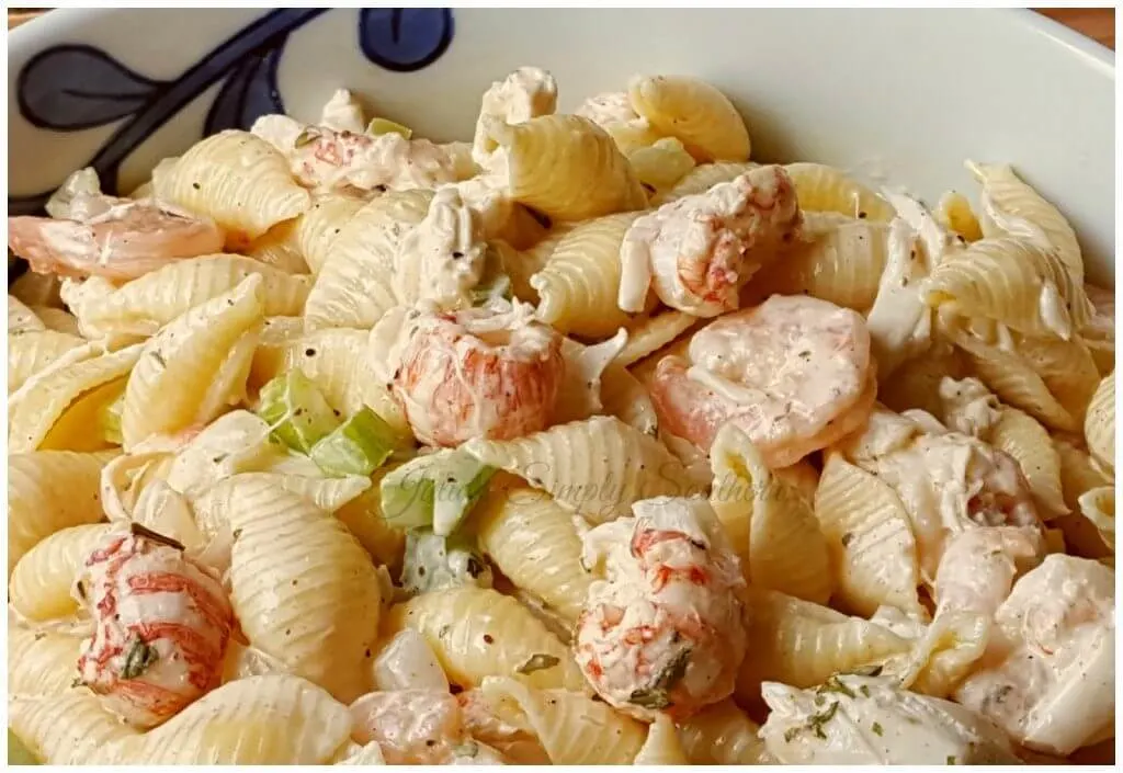 seafood pasta salad