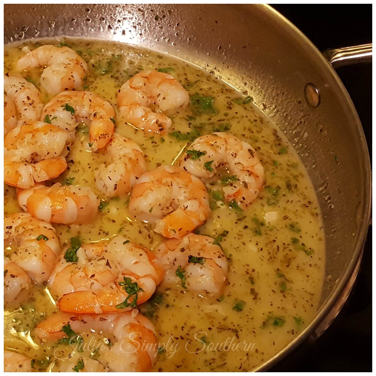 Shrimp Scampi Recipe - Julias Simply Southern