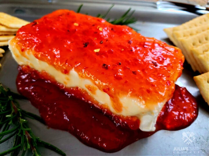 Pepper Jelly Cream Cheese Appetizer Julias Simply Southern