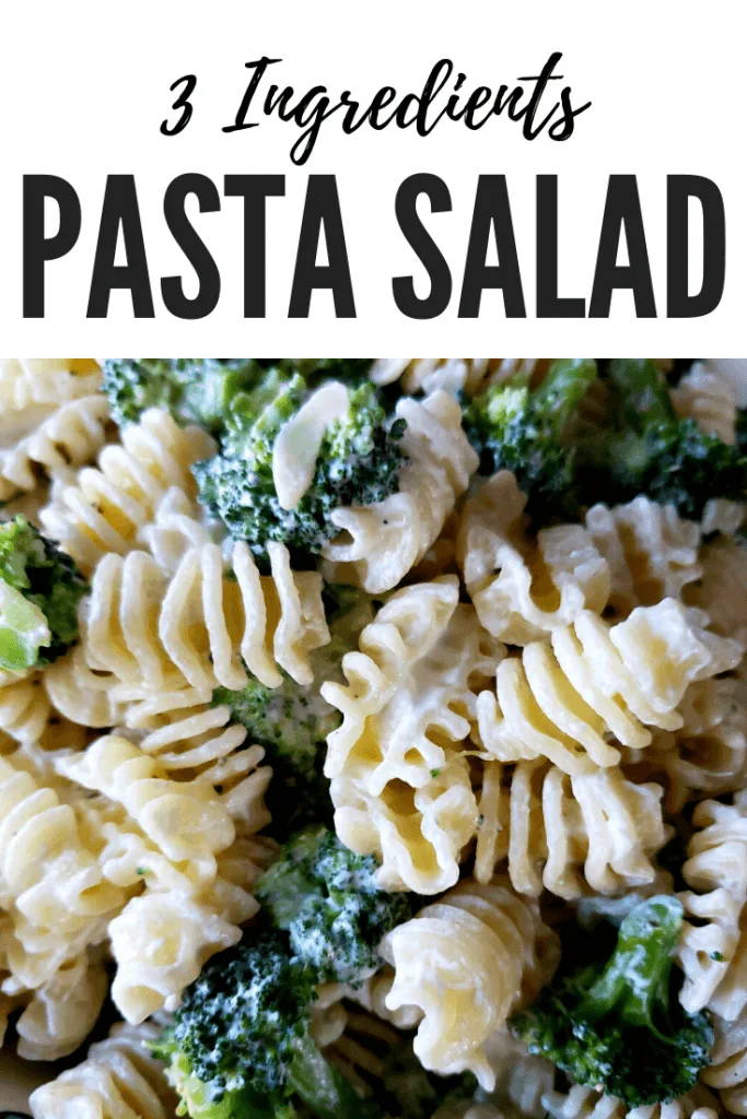 Pinterest recipe for easy pasta salad