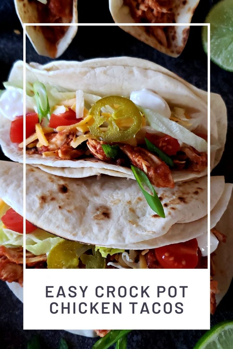 Easy Crock Pot Chicken Tacos Recipe - Julias Simply Southern