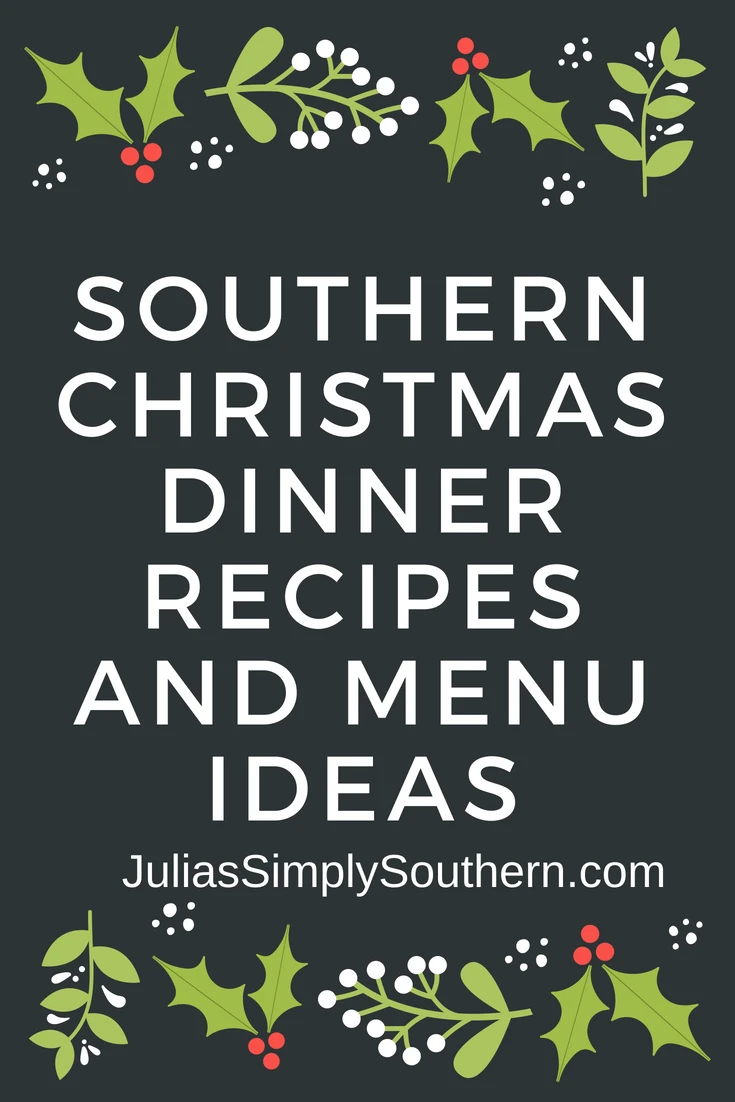 southern dinner menu