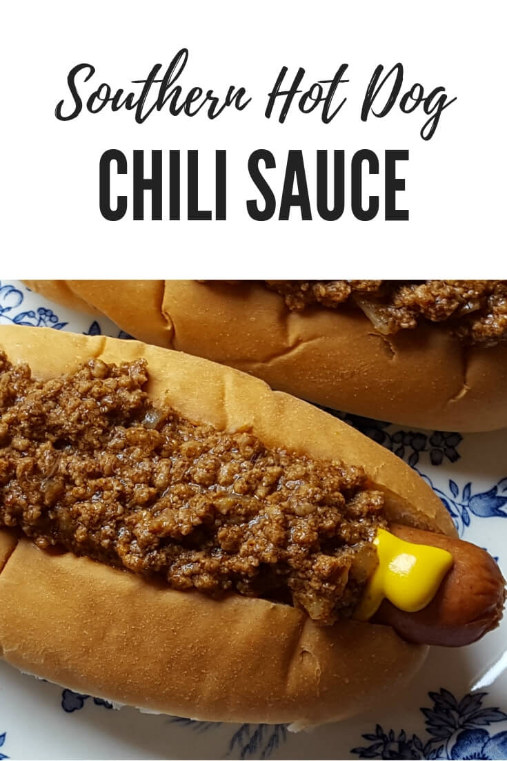 The Best Southern Hot Dog Chili Sauce Recipe 
