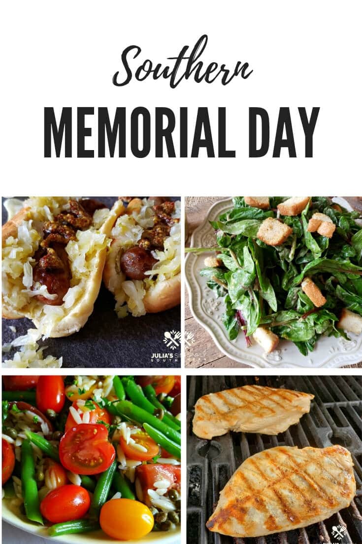 Southern Memorial Day Menu Ideas Julias Simply Southern