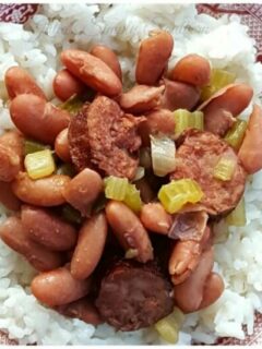 Louisiana Style Southern Red Beans and Rice