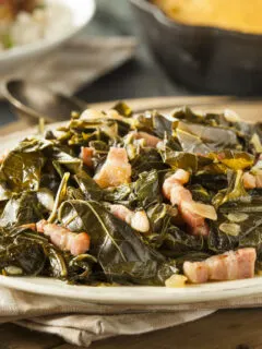 Southern Style Collard Greens Recipe, a new year's dinner tradition for good luck