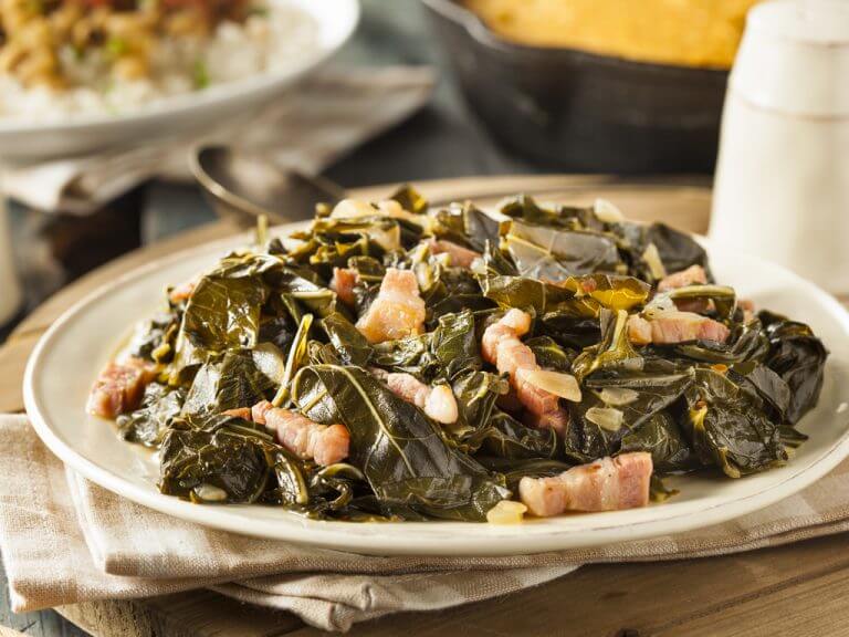 Southern Style Collard Greens Recipe, a new year's dinner tradition for good luck