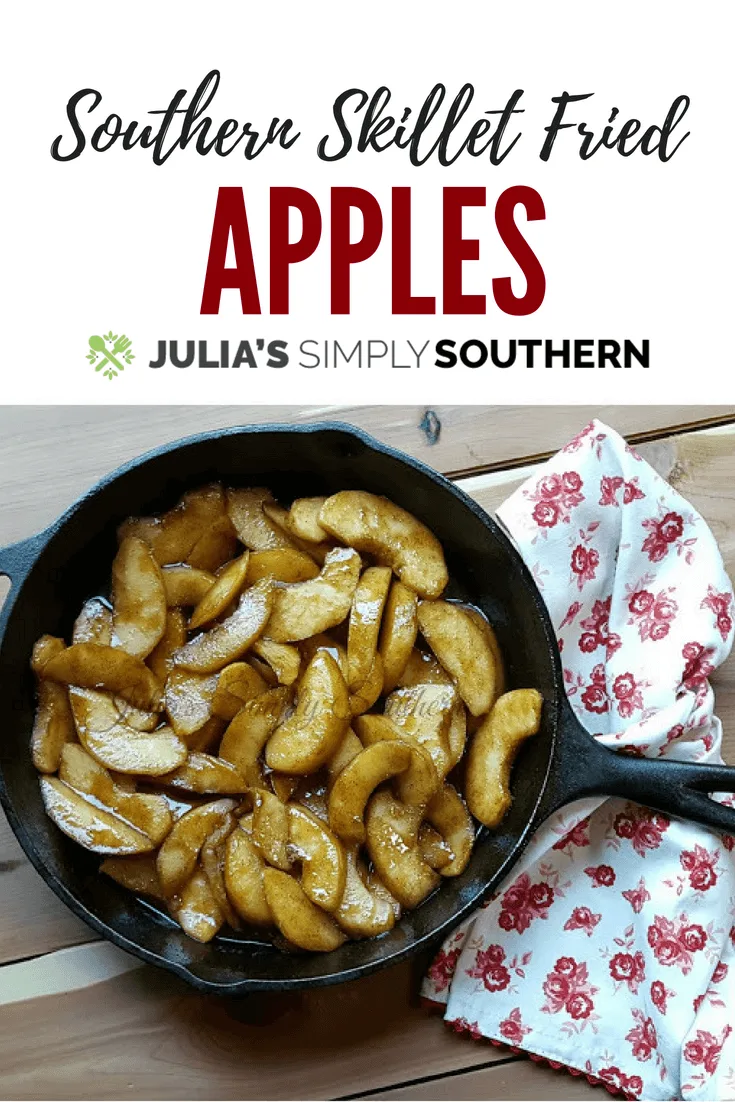 Southern Skillet Fried Apples 