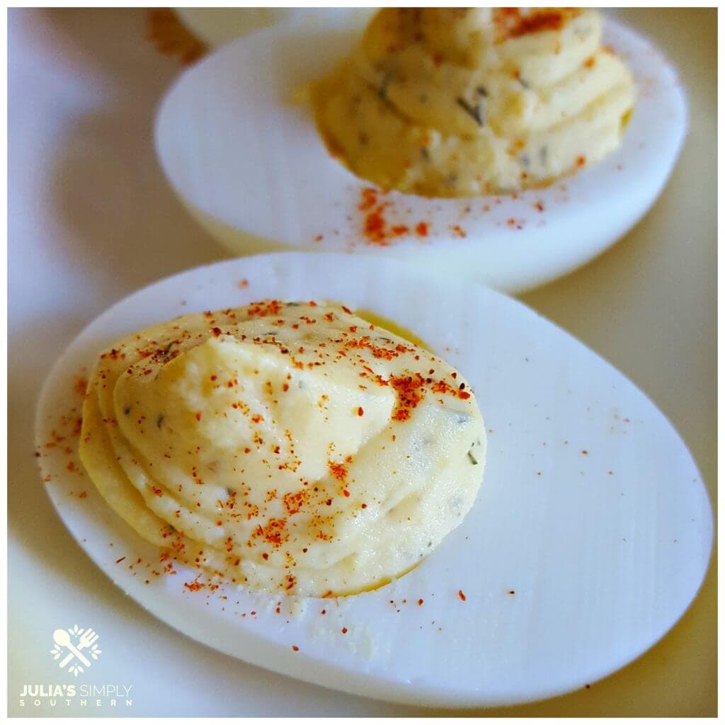 Authentic Southern Style Deviled Eggs