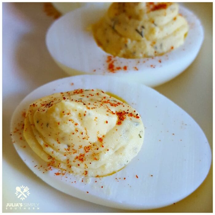 Southern Deviled Eggs Recipe Julias Simply Southern