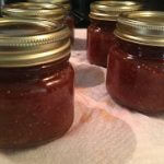 fig preserves in canning jars