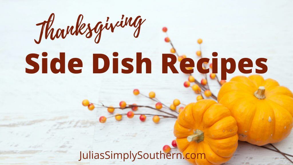 Thanksgiving Side Dish Recipes