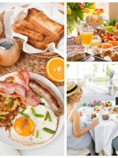photo collage for the beast Easter breakfast or brunch recipes for two people
