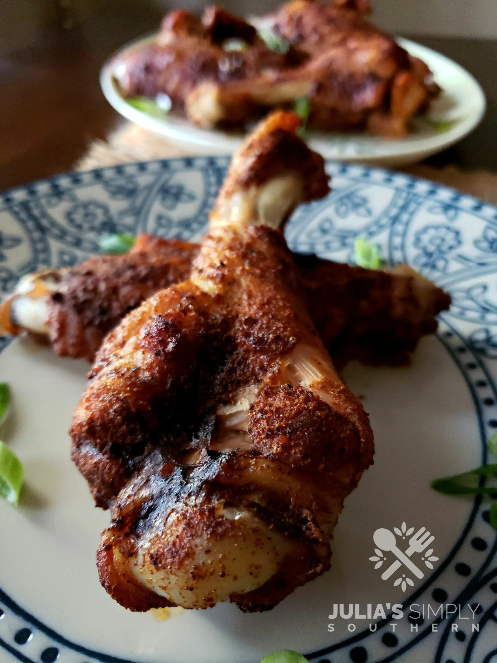 Baked Turkey Wings Soul Food with crispy skin